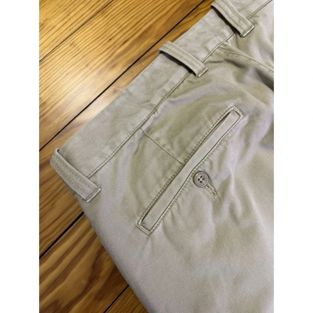 Eddie Bauer Legend Wash Flannel Lined Khaki Chino Pants Men's‎ 34x32 4886 - Picture 13 of 14
